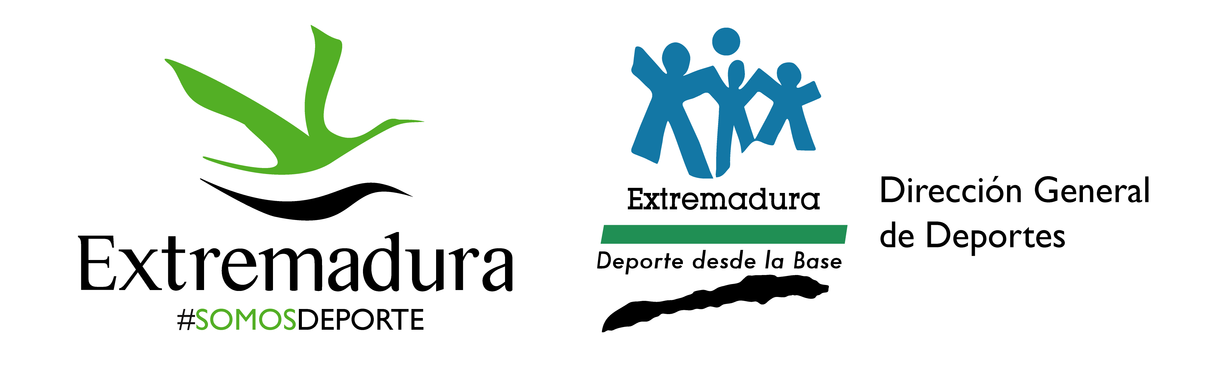Logo Dirección General de Deportes Junta de Extremadura